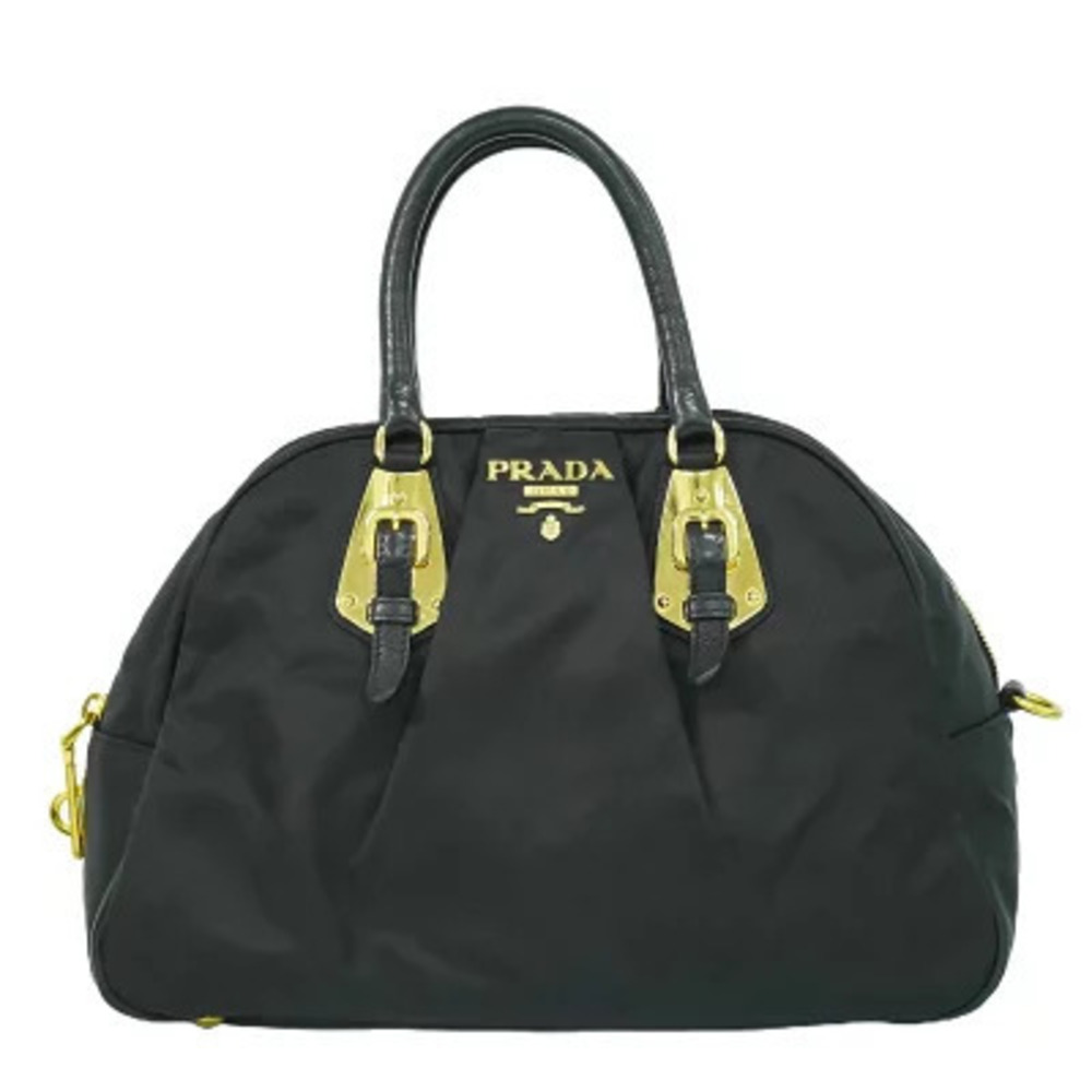 Prada Galleria 2Way Shoulder Bag Black